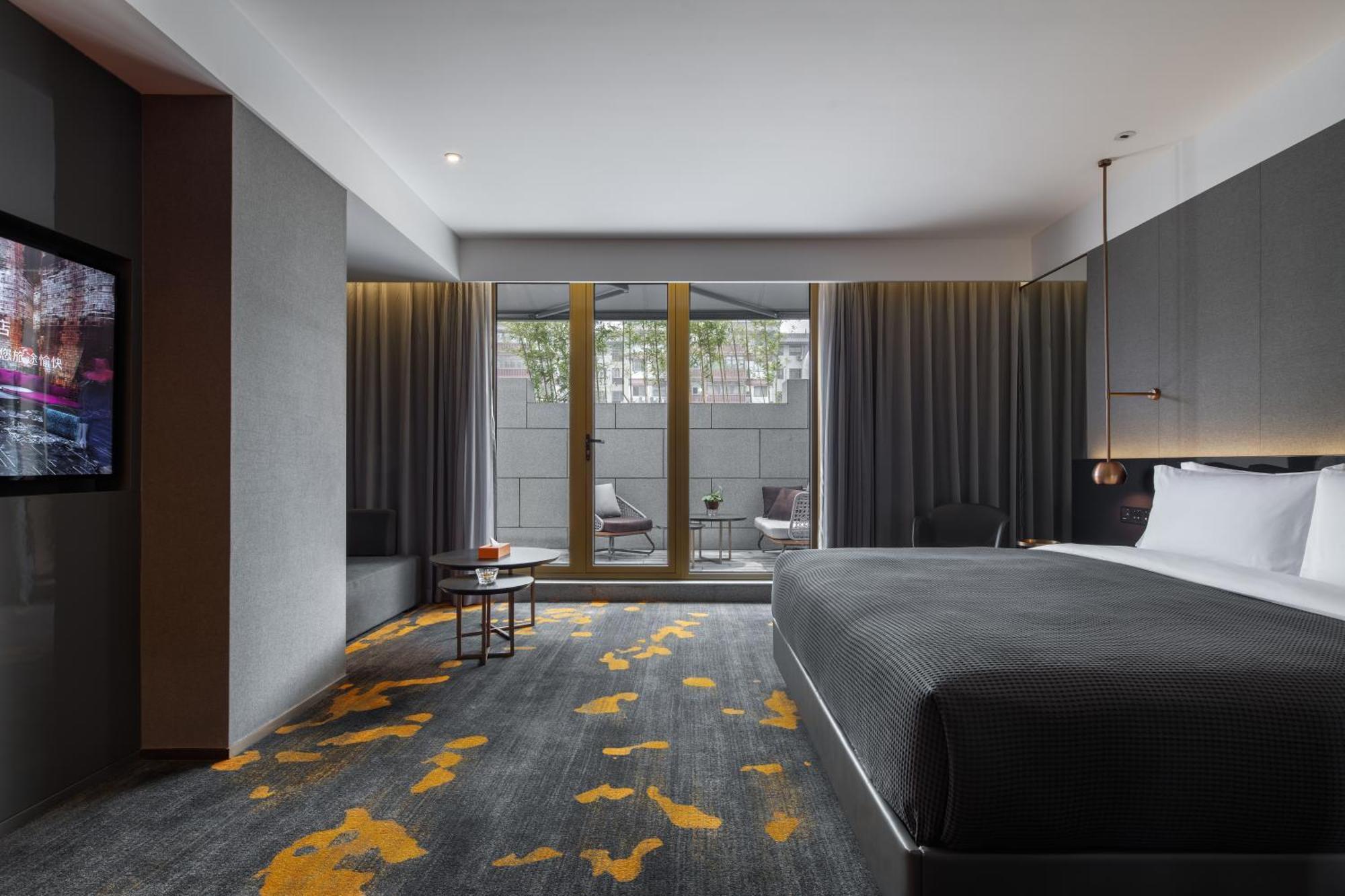 Hotel Wanda Yi, Xi'An The Linow Exterior foto